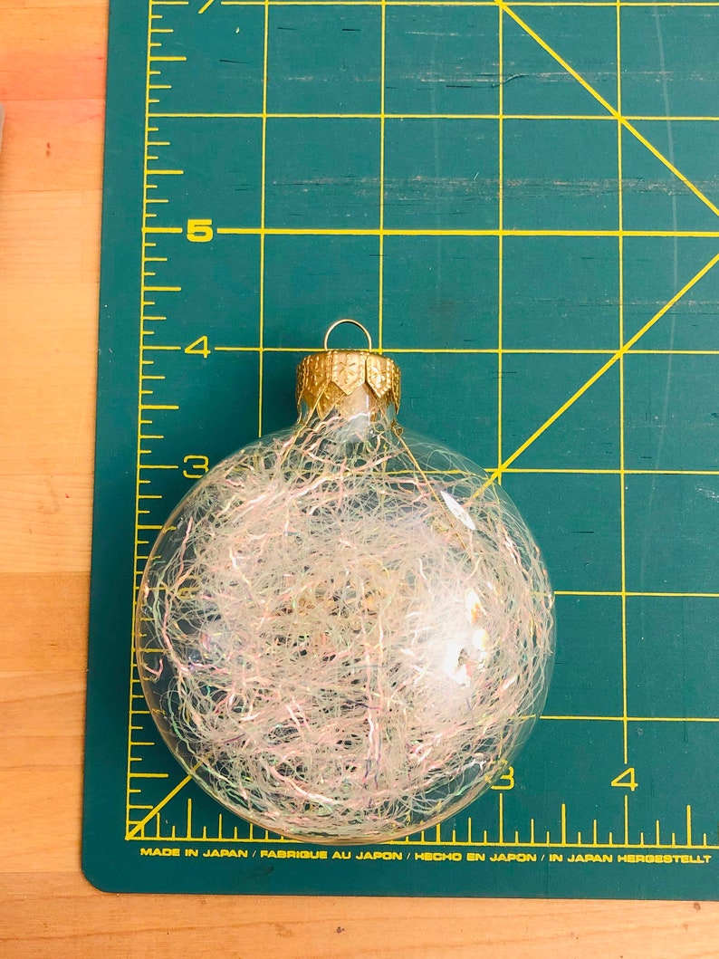 Beautiful & Whimsical Ivory Cameo Glass Ornament With Multi Etsy