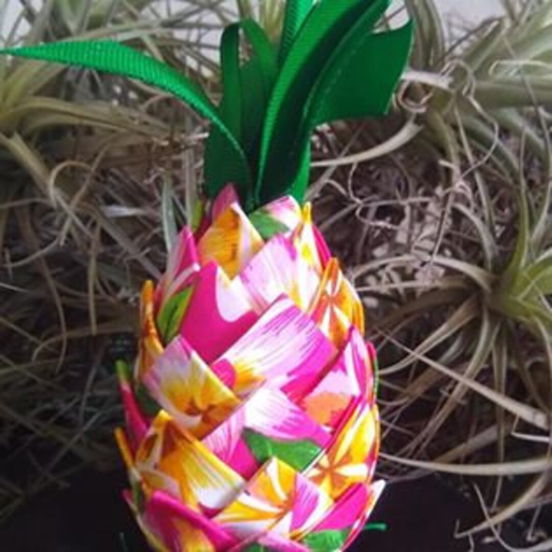 Kauai Pineapple Ornament Etsy