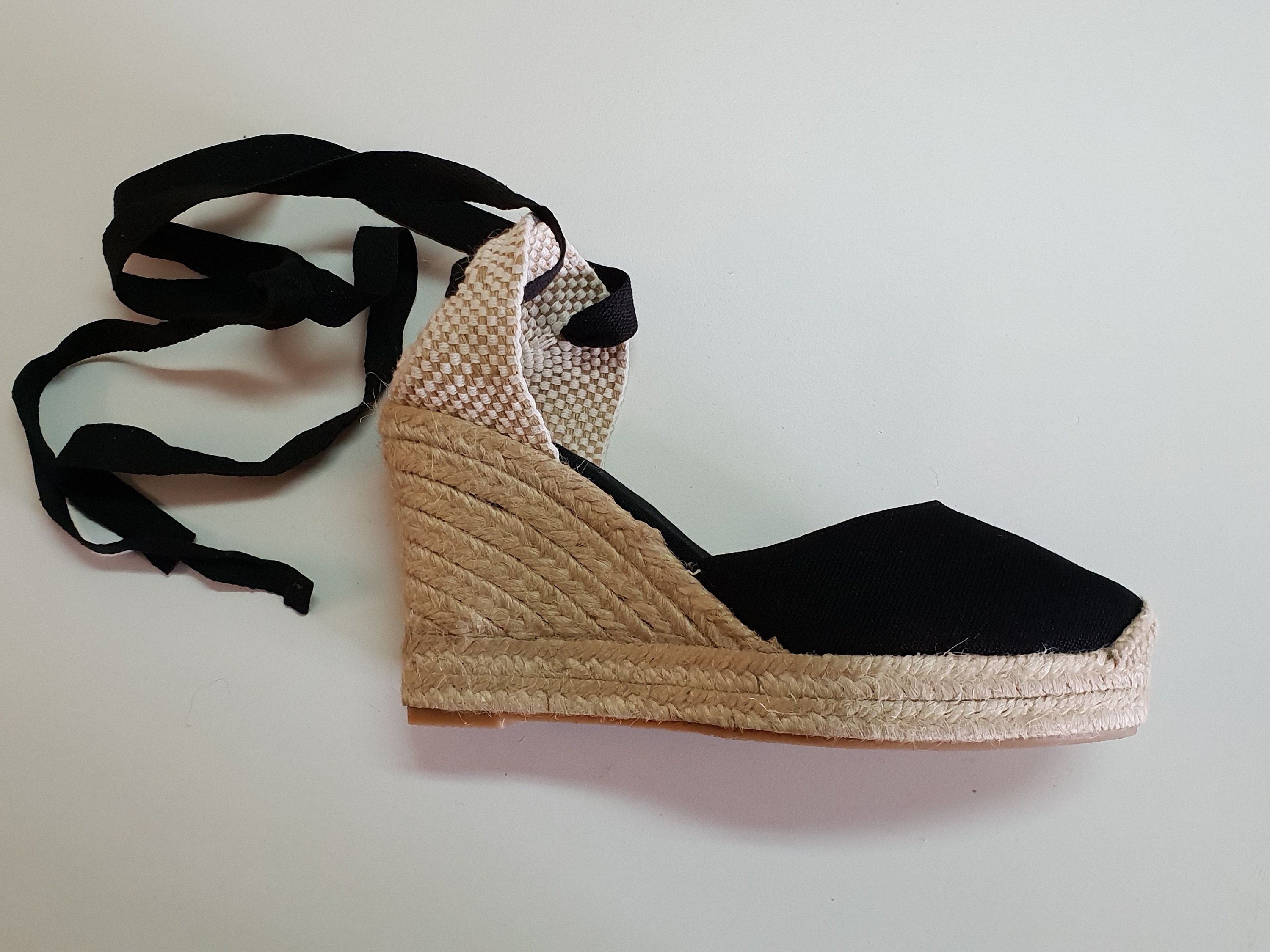 espadrille wedge pump