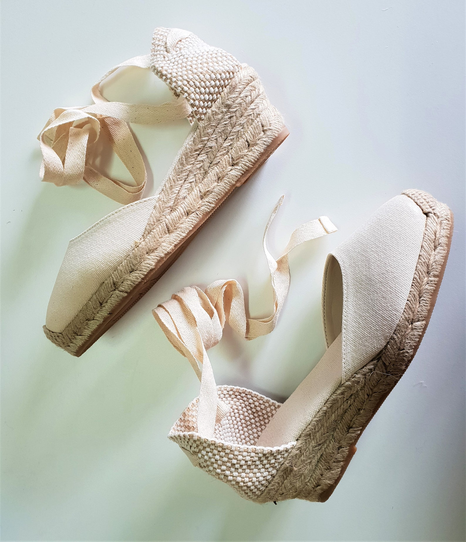espadrilles pumps wedge