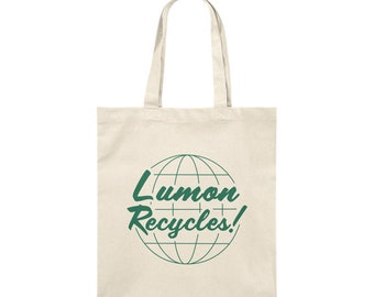 Lumon Recycles Tote Bag (inspired by Severance)
