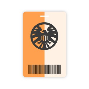 Distintivo de autorização de segurança S.H.I.E.L.D.