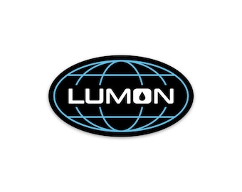 Lumon Industries (blue lines globe magnet)