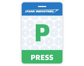 Stark Industries Press Badge