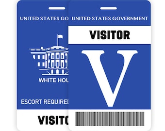 White House Visitor Badge (replica)