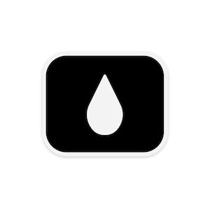 Lumon Industries (klarer Icon Sticker mit Rand)