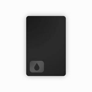 ADMN Black (geprägter Lumon Icon-Aufkleber)