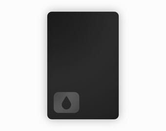 ADMN Black (embossed Lumon icon sticker)