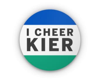 I Cheer Kier (Lumon Loyalty Button) - Inspired by Severance