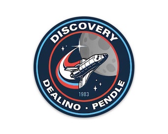 Discovery 1983 Mission Patch (For All Mankind sticker)