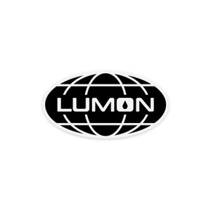 Lumon Industries (die-cut clear globe outline sticker)