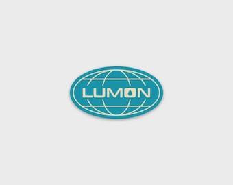 Lumon Industries (vending machine globe sticker)