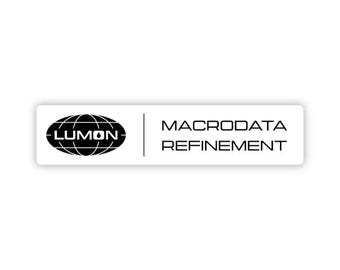Lumon Signage (die-cut stickers)