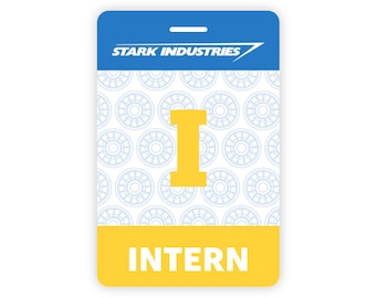 Stark Industries Intern Badge