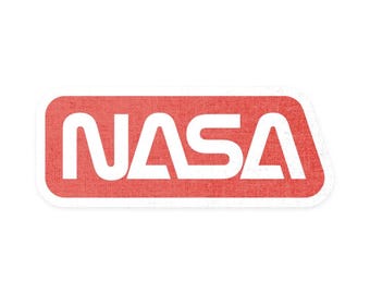 For All Mankind (NASA fabric patch-style sticker)