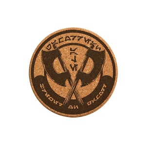 Gamorrean Cork Coasters (from Oga's Cantina)