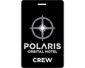 Polaris Orbital Hotel Badge (inspired by For All Mankind)