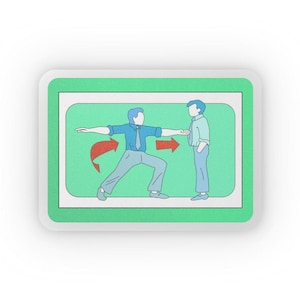 Ideographic Card 7199-G from Lumon Industries (Severance prop replica)