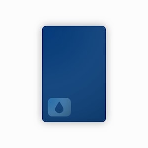 MDR Azul (pegatina con el icono de Lumon en relieve)