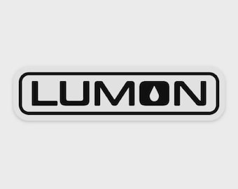 Lumon Industries (die-cut clear sticker)