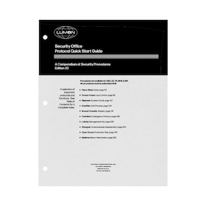 Security Office Protocol Quick Start Guide (Lumon Paperwork inspired by Severance)