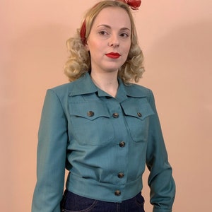 1940&#39;s Style Women&#39;s Bomber Jacket