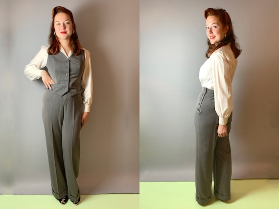 Pantsuit: The Elegant Fashion Style For Women From the 1940s | Pantsuit,  Pantsuits for women, Elegant fashion