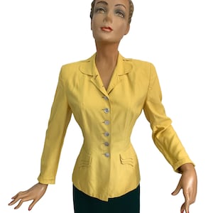 M | 1940s Weathervane Handmacher Gabardine Jacket