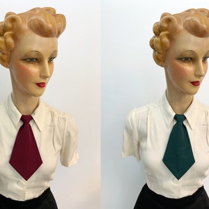 1930s/1940s Style Tie Womens Necktie