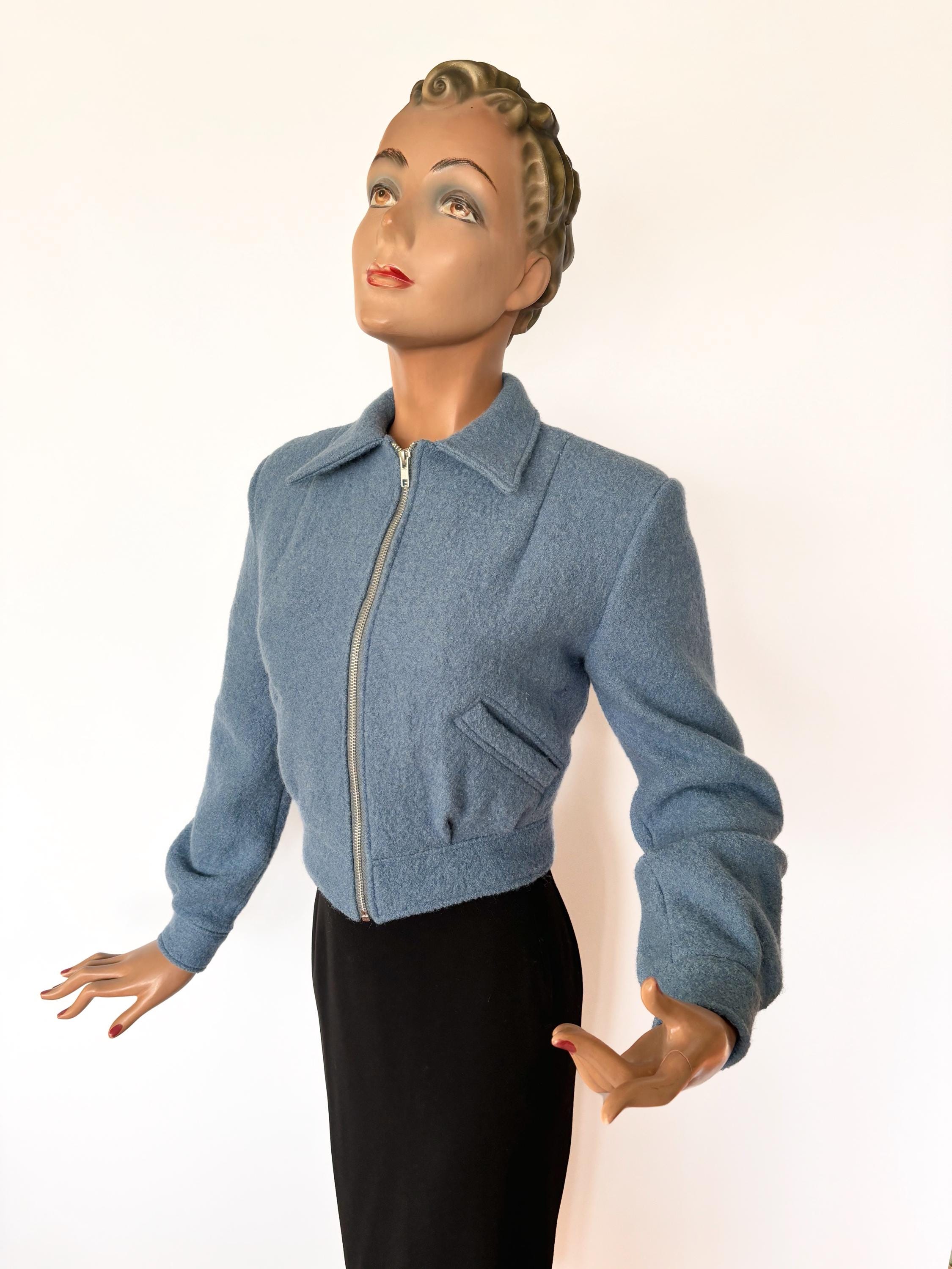 rickyADDICT CLOTHES NEW VINTAGE ア 1950s Style Wool Ricky Jacket - Etsy