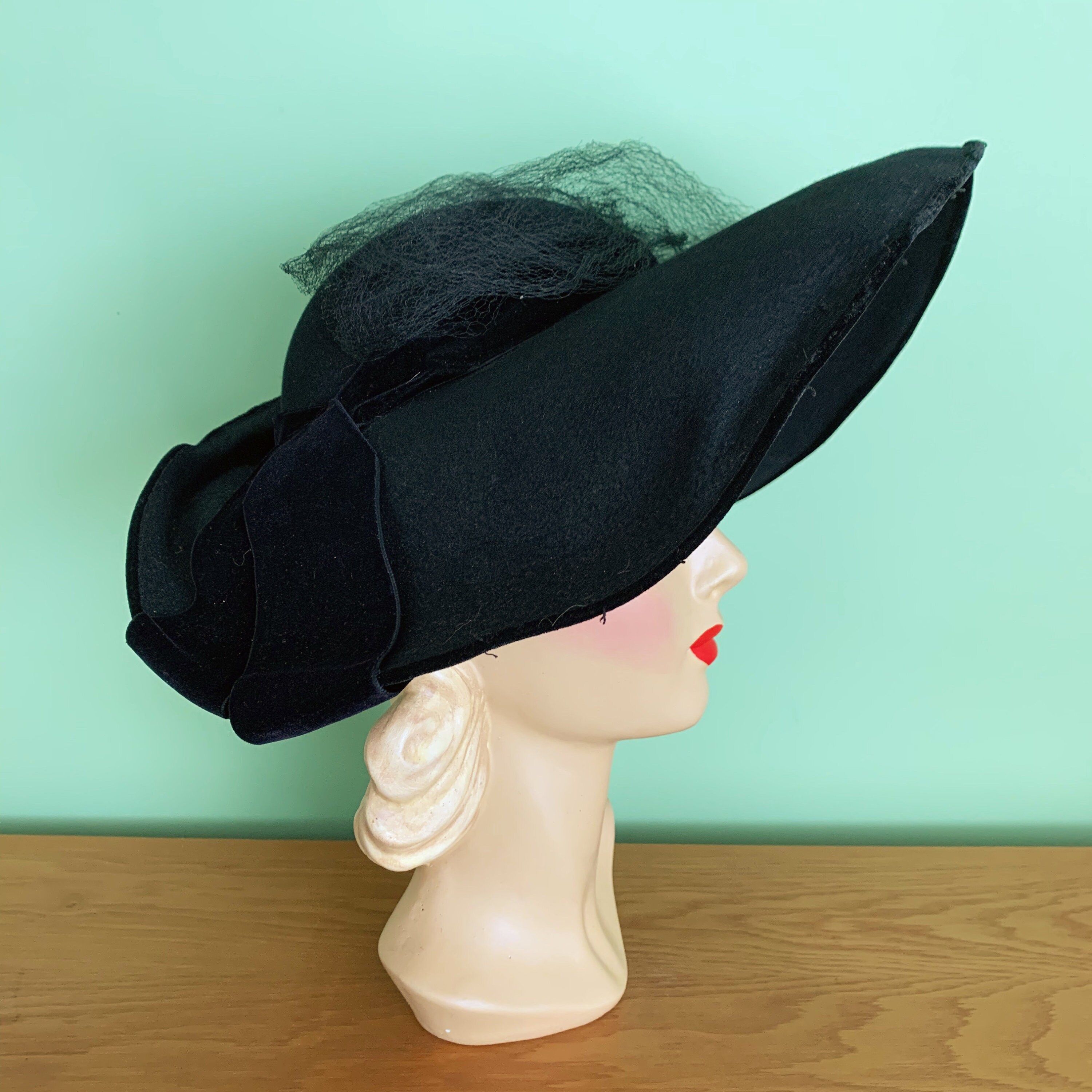 Chapeau Claude Saint Cyr des années 1930 - Etsy France
