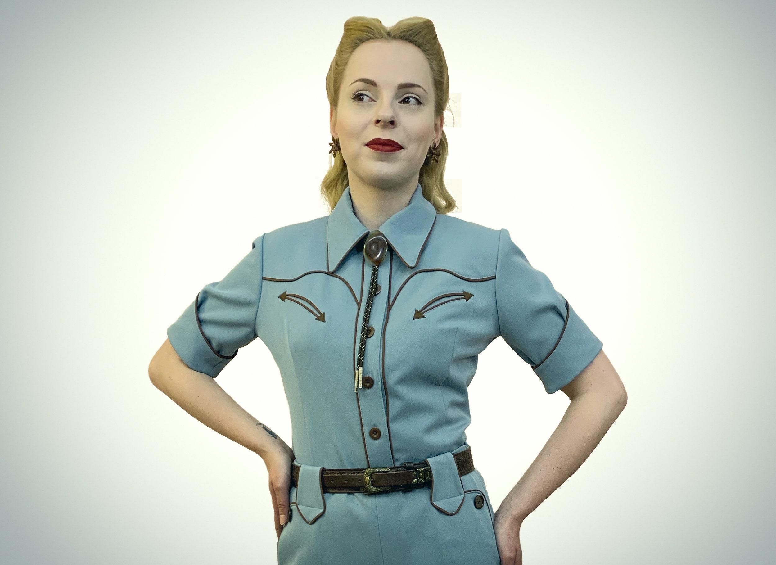 Western hemd dames outlet