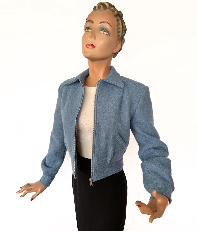 1950s Style Wool Ricky Jacket - Etsy