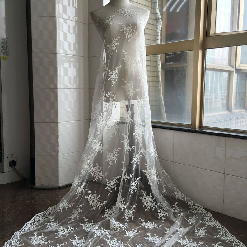 vintage bridal lace fabric