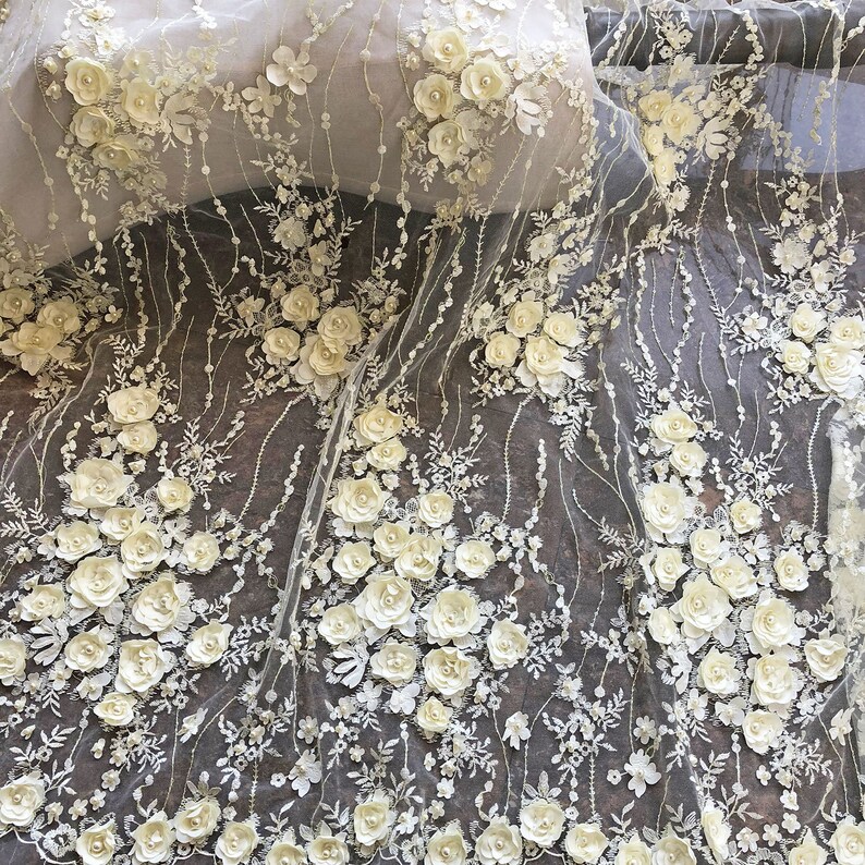 rose lace fabric
