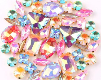 Sew On Crystal Diamantes SS16S-M per pack of 144 