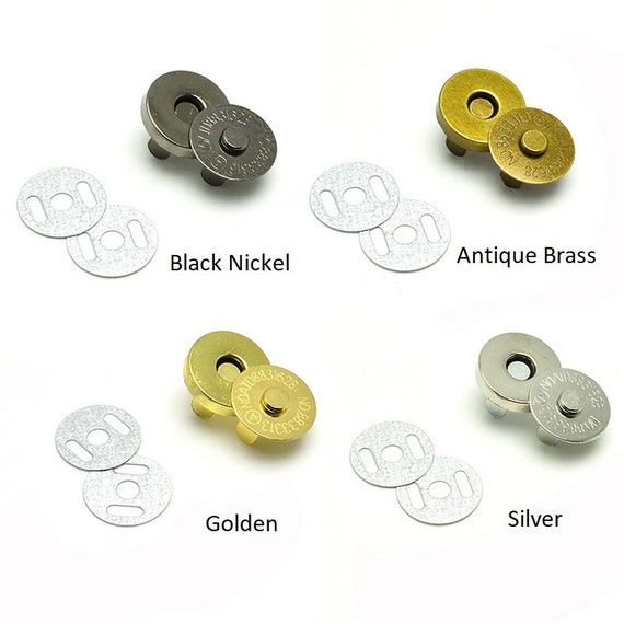 Magnetic Snap Kit 60ct Snap Button Kits With Carry Case 14mm and