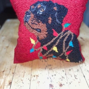 Custom Pet Portrait Pillow or Wall Hanging image 6