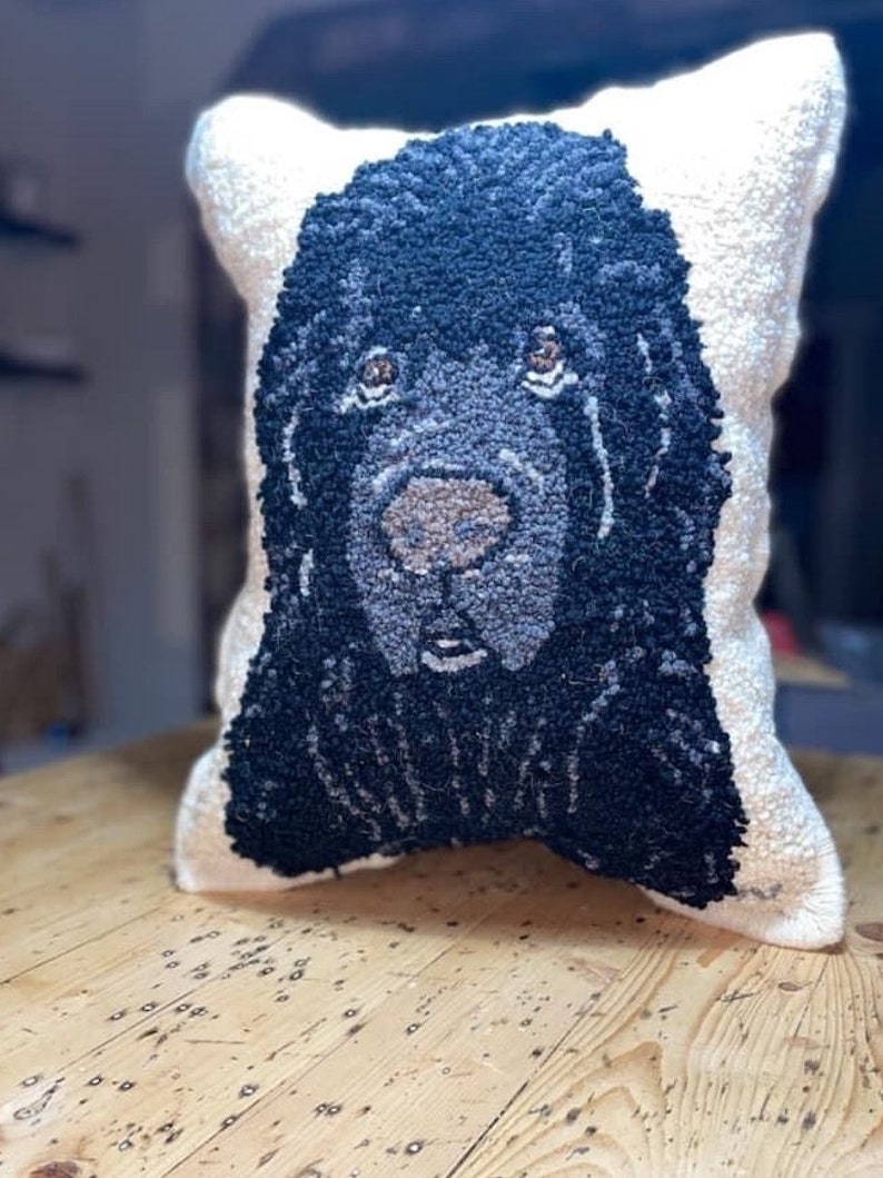 Custom Pet Portrait Pillow or Wall Hanging image 8
