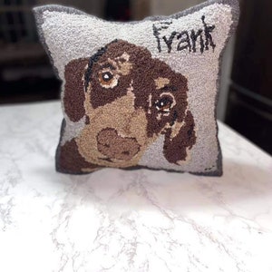 Custom Pet Portrait Pillow or Wall Hanging image 5
