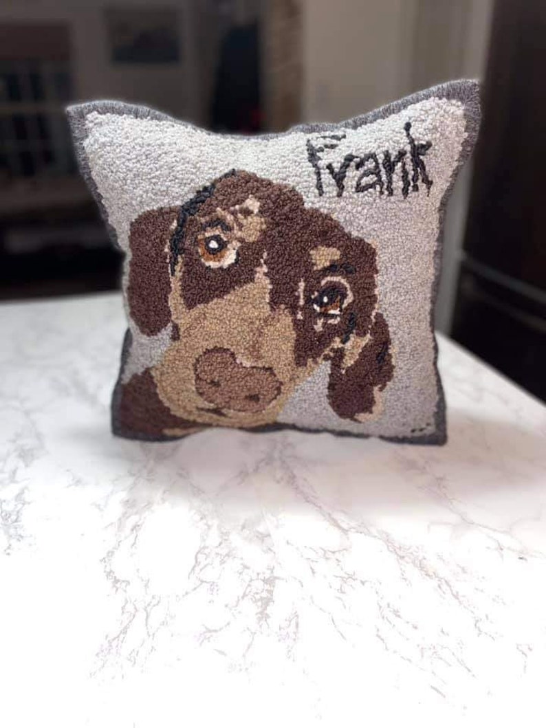 Custom Pet Portrait Pillow or Wall Hanging image 5