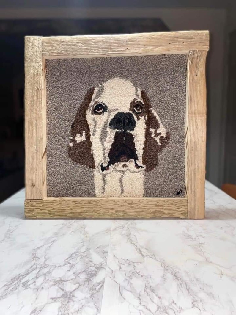 Custom Pet Portrait Pillow or Wall Hanging image 4