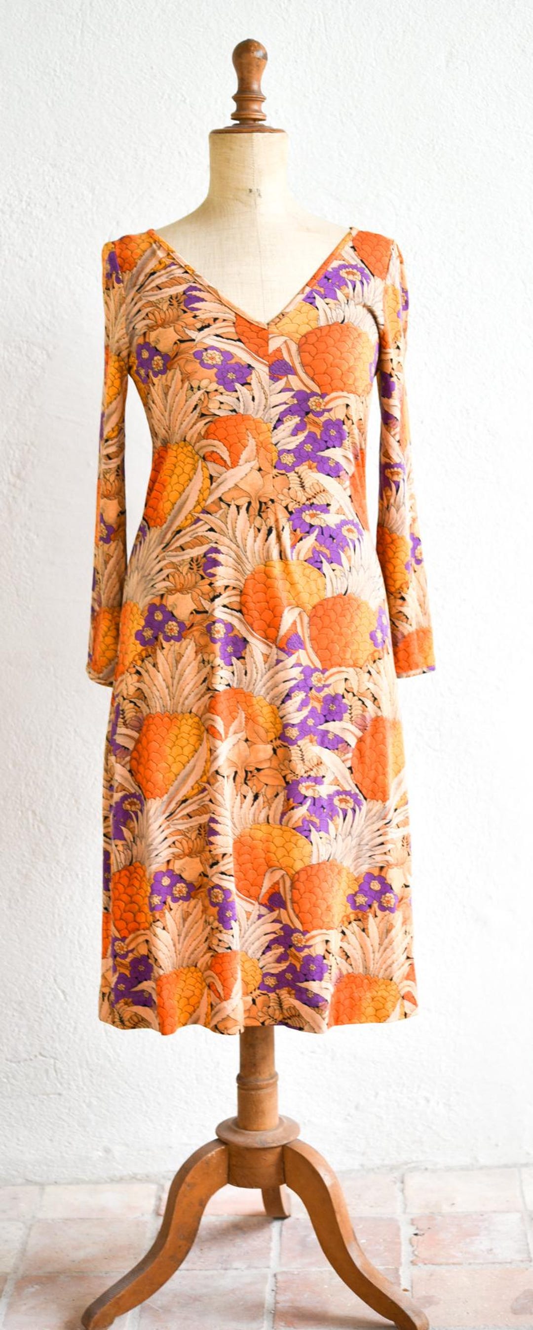 Robe Fourreau Vintage Monsoon - Fleurs Noires Sur Fond Multicolore, Garnitures Soie, Longueur 35 Pouces (mini), Taille 10 - Occasion Très Bon état