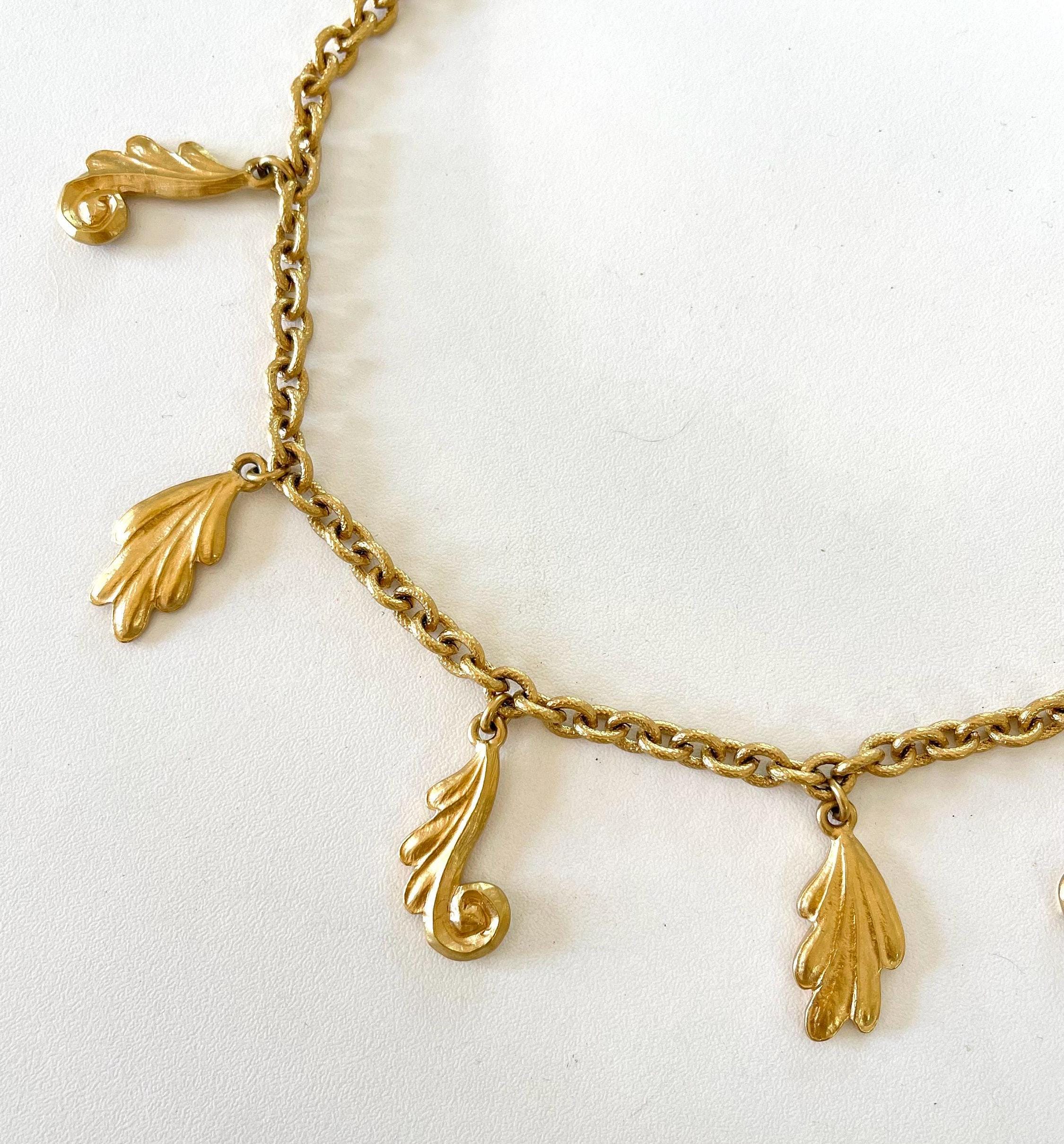 Collier Vintage Plaqué Or Jacques Esterel Paris - Neuf Sans Emballage, Couture Française