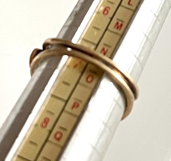 statement ring large orange oval faceted cabochon… - image 8