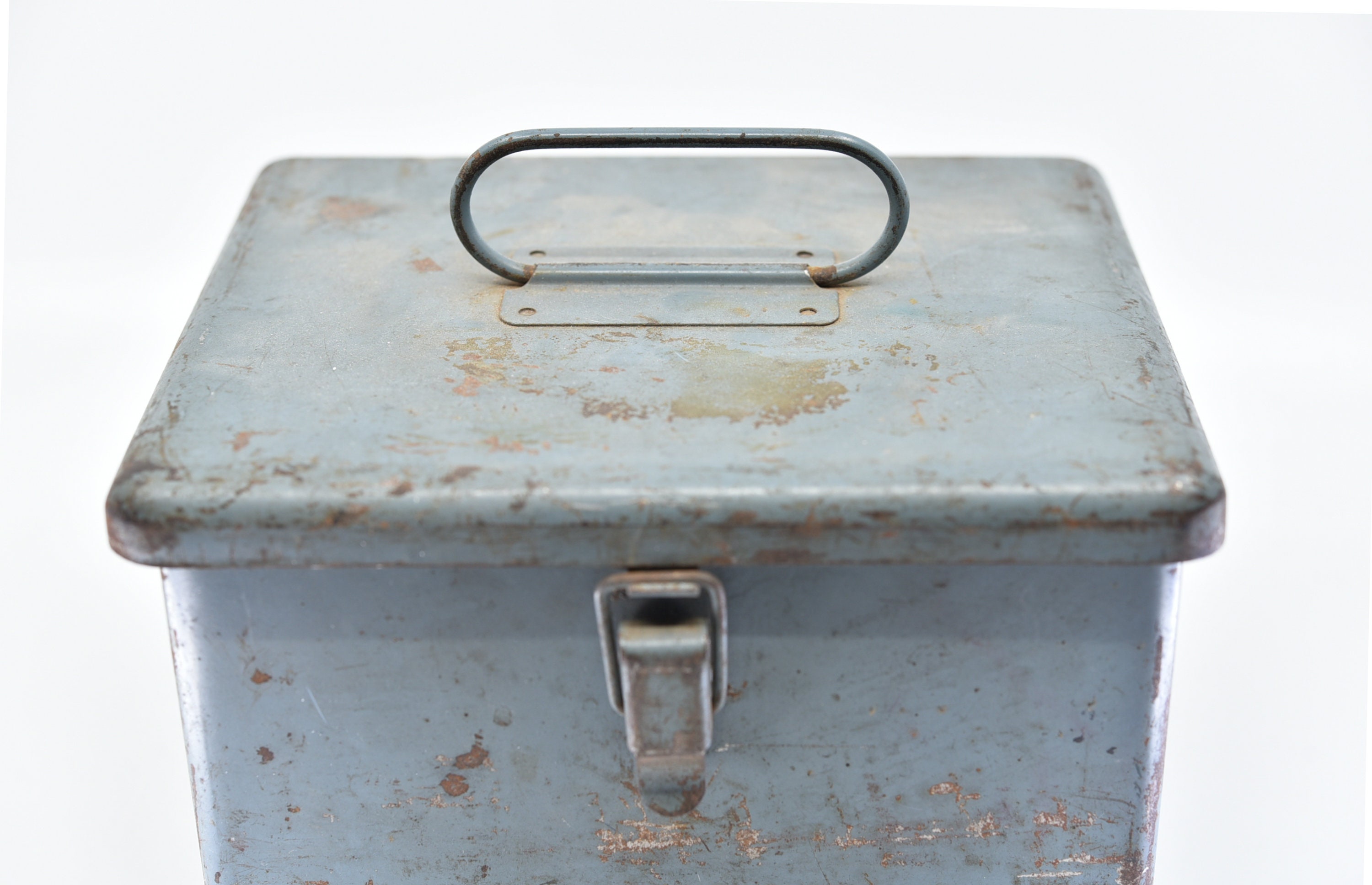 Caja de metal francés vintage utilidad primeros auxilios | Etsy