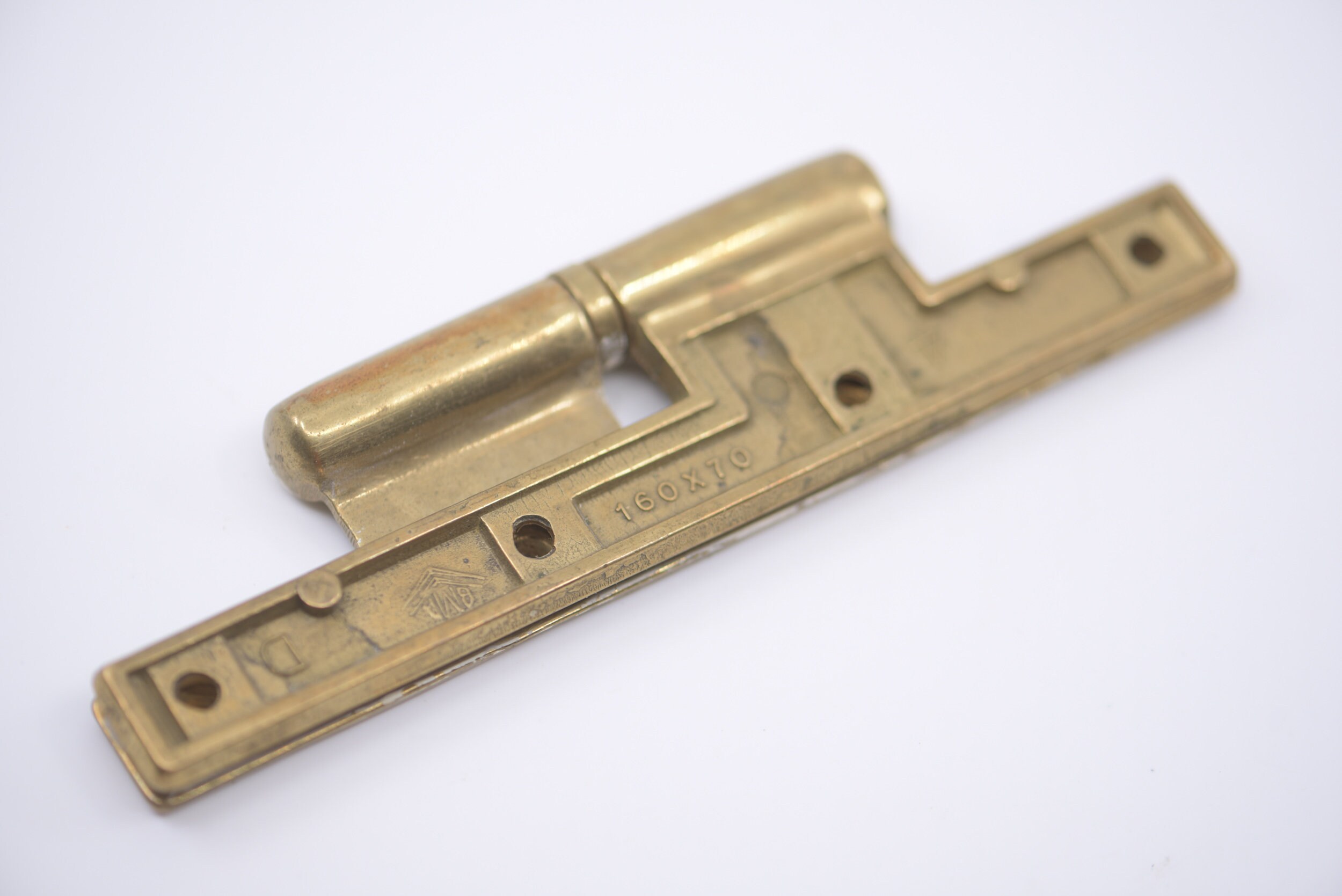 french door hinge antique brass vintage metal salvage reclaim hardware