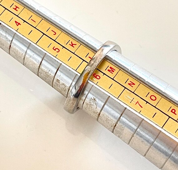 ring 925 silver vintage statement hallmark engage… - image 7