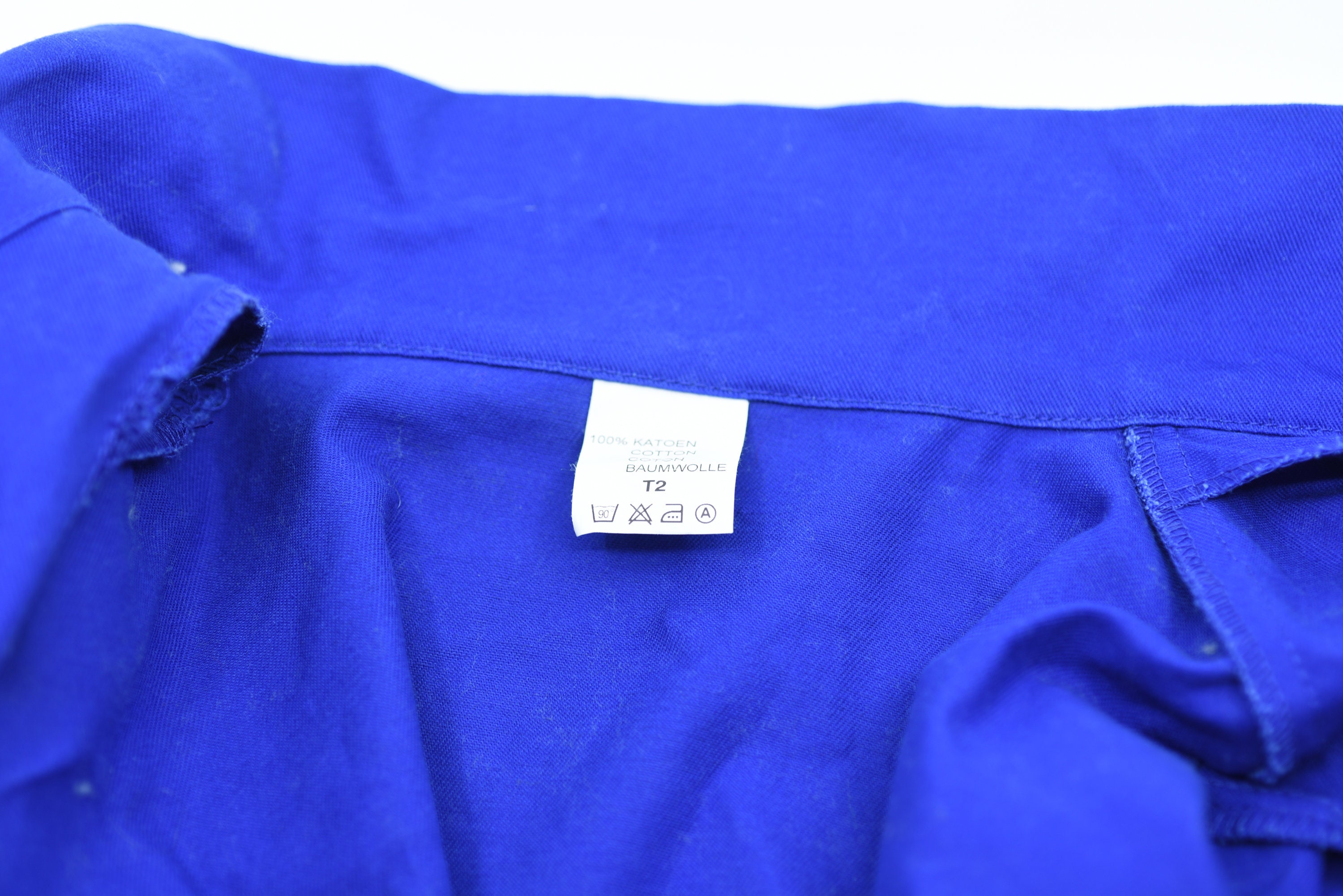 jacket french work wear blue vintage utility factory blazer artisan ...