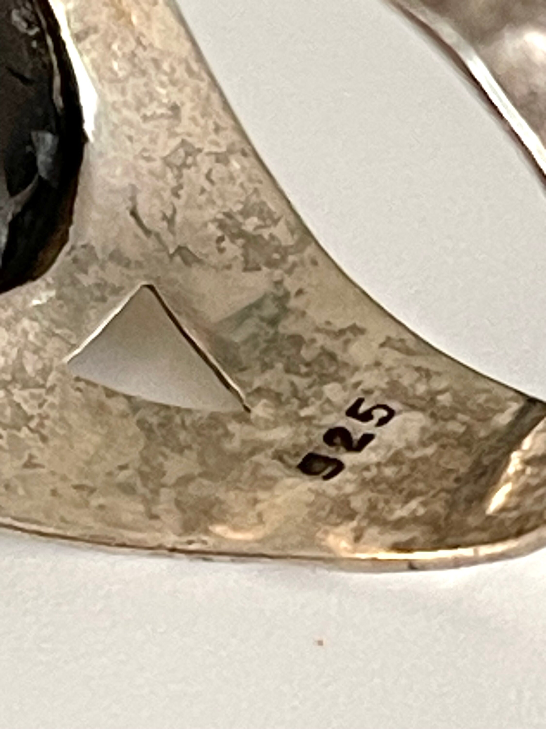 Vintage Silver 70's France Made Ring 925